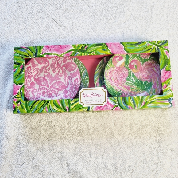 Lilly Pulitzer Other - Lilly Pulitzer Appetizer Plates Featured in Painted Palms